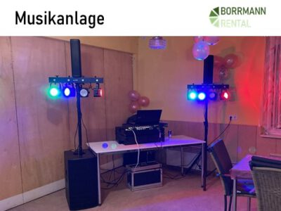 Bluetoothfähige PA Musikanlage